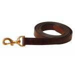 Single Ply Lead with a Bolt Snap | Tory Leather Horse Leads